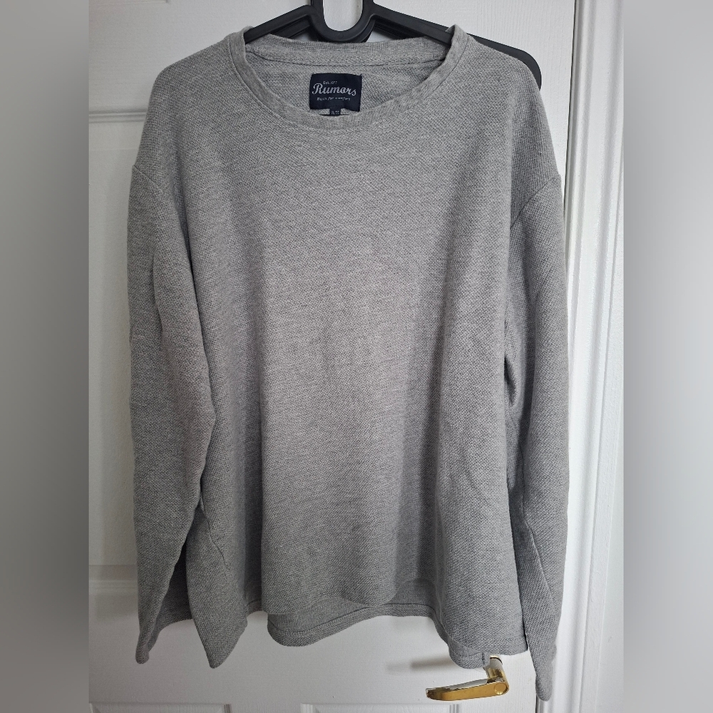 Rumors Gray Crewneck Shirt